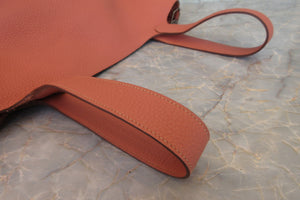 HERMES／エルメス ピコタンロックGM トリヨンクレマンス ロージー □R刻印 ハンドバッグ 700070277