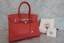 画像をギャラリービューアに読み込む, HERMES／エルメス バーキン30 トゴ サンギーヌ □N刻印 ハンドバッグ 800090047
