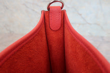 Load image into Gallery viewer, HERMES  EVELYNE TPM Clemence leather Rouge pivoine X Engraving Shoulder bag 800070081
