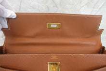 将图片加载到图库查看器，HERMES KELLY 32 Graine Couchevel leather Gold 〇X刻印 Shoulder bag 700010020
