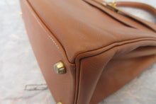 将图片加载到图库查看器，HERMES KELLY 32 Graine Couchevel leather Gold 〇X刻印 Shoulder bag 700010020
