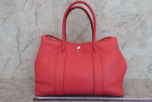 Load image into Gallery viewer, HERMES  GARDEN PARTY PM Negonda leather Bougainvillier □R Engraving Tote bag 700070196
