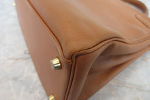 将图片加载到图库查看器，HERMES KELLY 32 Graine Couchevel leather Gold 〇X刻印 Shoulder bag 700010020
