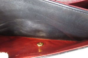 CHANEL Matelasse double flap chain shoulder bag Lambskin Black/Gold hadware Shoulder bag 700070217