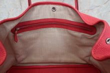 Load image into Gallery viewer, HERMES  GARDEN PARTY PM Negonda leather Bougainvillier □R Engraving Tote bag 700070196
