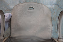 将图片加载到图库查看器，HERMES LINDY 26 Clemence leather Craie X刻印 Shoulder bag 800070158
