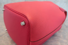 Load image into Gallery viewer, HERMES PICOTIN LOCK CASAQUE 2PM Clemence leather Rose mexico/Rose extreme/Rouge de coeur Y Engraving Hand bag 700120206
