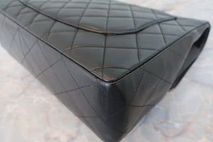 CHANEL/シャネル 中マトラッセシングルフラップチェーンショルダーバッグ ラムスキン ブラック/ゴールド金具 ショルダーバッグ 700080219