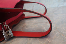 Load image into Gallery viewer, HERMES PICOTIN LOCK CASAQUE 2PM Clemence leather Rose mexico/Rose extreme/Rouge de coeur Y Engraving Hand bag 700120206
