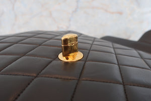CHANEL/シャネル 中マトラッセシングルフラップチェーンショルダーバッグ ラムスキン ブラック/ゴールド金具 ショルダーバッグ 700080219