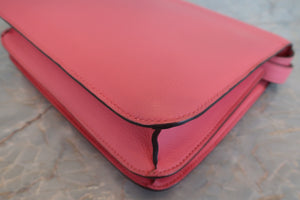 HERMES／エルメス コンスタンス3 24 エバーカラー ローズアザレ A刻印 ショルダーバッグ 700060195