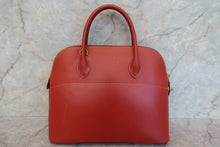 画像をギャラリービューアに読み込む, HERMES／エルメス ボリード35 ボックスカーフ ブリック 〇Z刻印 ショルダーバッグ 700060158
