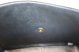 CHANEL/シャネル 中マトラッセシングルフラップチェーンショルダーバッグ ラムスキン ブラック/ゴールド金具 ショルダーバッグ 700080219