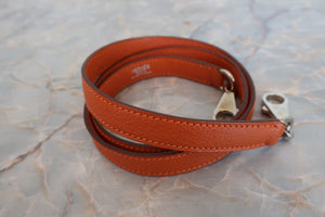 HERMES／BOLIDE 31 Chevre myzore goatskim Orange □I Engraving Shoulder bag 700100047