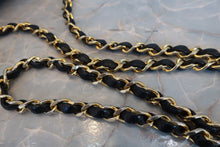 Load image into Gallery viewer, CHANEL Matelasse Full flap chain shoulder bag Lambskin Black/Gold hadware Shoulder bag 800040106
