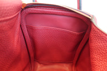 将图片加载到图库查看器，HERMES LINDY 26 Togo leather Rouge Grenet C刻印 Shoulder bag 600110086
