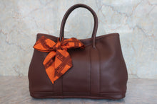 Load image into Gallery viewer, HERMES GARDEN TWILLY TPM Swift leather Havane □I Engraving Tote bag 800070161
