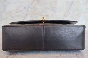 CHANEL/シャネル ダイアナマトラッセチェーンショルダーバッグ ラムスキン ブラック/ゴールド金具 ショルダーバッグ 700080161