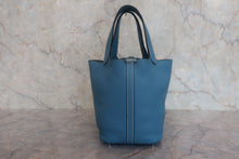 画像をギャラリービューアに読み込む, HERMES／エルメス ピコタンロックＰＭ トリヨンクレマンス ブルージーン □N刻印 ハンドバッグ 800010184
