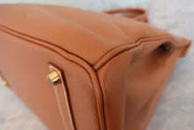 画像をギャラリービューアに読み込む, HERMES／エルメス バーキン35 クシュベル ゴールド □D刻印 ハンドバッグ 800060047
