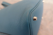 画像をギャラリービューアに読み込む, HERMES／エルメス ピコタンロックＰＭ トリヨンクレマンス ブルージーン □N刻印 ハンドバッグ 800010184
