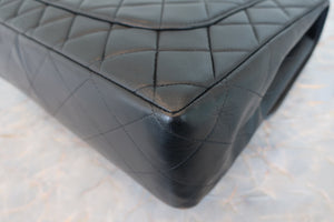 CHANEL/シャネル 中マトラッセシングルフラップチェーンショルダーバッグ ラムスキン ブラック/ゴールド金具 ショルダーバッグ 700050046