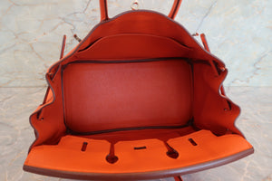 HERMES／エルメス バーキン25 トゴ フー T刻印 ハンドバッグ 700060196