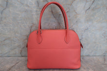 Load image into Gallery viewer, HERMES／BOLIDE 27 Epsom leather Flamingo □R Engraving Hand bag 600060105
