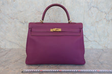 画像をギャラリービューアに読み込む, HERMES／エルメス ケリー35 トリヨンクレマンス アネモネ □R刻印 ショルダーバッグ 800030043
