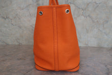 Load image into Gallery viewer, HERMES  GARDEN PARTY PM Negonda leather Orange □O Engraving Tote bag 800070149
