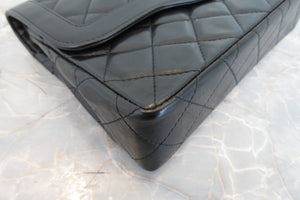 CHANEL/シャネル パリ限定ミニマトラッセダブルフラップチェーンショルダーバッグ ラムスキン ブラック/ゴールド金具 ショルダーバッグ 700070274