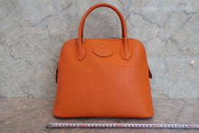 画像をギャラリービューアに読み込む, HERMES／エルメス ボリード31 ヴォーエプソン オレンジ □K刻印 ショルダーバッグ 800090024
