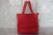 画像をギャラリービューアに読み込む, HERMES／エルメス ピコタンロックＭＭ トリヨンクレマンス ルージュヴィフ □H刻印 ハンドバッグ 700110072
