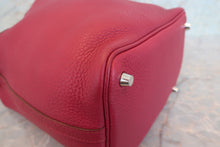 將圖片載入圖庫檢視器 HERMES／エルメス ピコタンロックＰＭ トリヨンクレマンス ルビー □N刻印 ハンドバッグ 700060211
