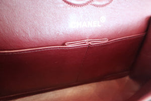 CHANEL Matelasse double flap double chain shoulder bag Lambskin Black/Gold hadware Shoulder bag 600040106