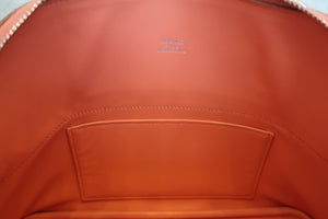 HERMES／BOLIDE 27 Epsom leather Flamingo □R Engraving Hand bag 600060105