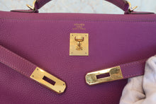 画像をギャラリービューアに読み込む, HERMES／エルメス ケリー35 トリヨンクレマンス アネモネ □R刻印 ショルダーバッグ 800030043
