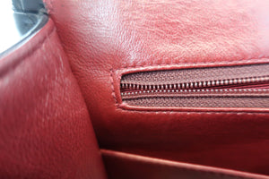 CHANEL/シャネル マトラッセWフラップWチェーンショルダーバッグ ラムスキン ブラック/ゴールド金具 ショルダーバッグ 700080229