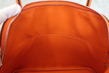 画像をギャラリービューアに読み込む, HERMES／エルメス ボリード31 ヴォーエプソン オレンジ □K刻印 ショルダーバッグ 800090024
