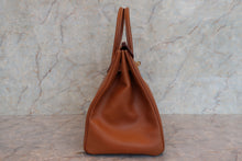 Load image into Gallery viewer, HERMES BIRKIN 35 Graine Couchevel leather Gold 〇Z Engraving Hand bag 700060124
