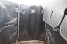 将图片加载到图库查看器，HERMES BIRKIN 40 Ardennes leather Black □F刻印 Hand bag 600090258
