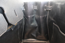 将图片加载到图库查看器，HERMES BIRKIN 40 Ardennes leather Black □F刻印 Hand bag 600090258
