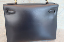將圖片載入圖庫檢視器 HERMES／エルメス ケリー28 ボックスカーフ ネイビー 〇Y刻印 ショルダーバッグ 700060083
