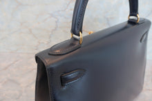 將圖片載入圖庫檢視器 HERMES／エルメス ケリー28 ボックスカーフ ネイビー 〇Y刻印 ショルダーバッグ 700060083

