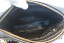 Load image into Gallery viewer, CHANEL Matelasse fringe chain shoulder bag Lambskin Black/Gold hadware Shoulder bag 700120146
