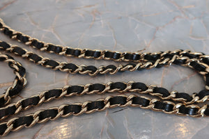 CHANEL/シャネル マトラッセラウンドチェーンショルダーバッグ ラムスキン ブラック/ゴールド金具 ショルダーバッグ 700080216