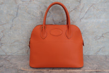 将图片加载到图库查看器，HERMES／BOLIDE 31 Togo leather Orange □E刻印 Shoulder bag 600100042
