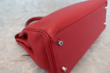 將圖片載入圖庫檢視器 HERMES／エルメス ケリー32 トリヨンクレマンス ルージュガランス □N刻印 ショルダーバッグ 700110063
