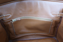 Load image into Gallery viewer, HERMES BIRKIN 35 Graine Couchevel leather Gold 〇Z Engraving Hand bag 700060124
