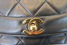 画像をギャラリービューアに読み込む, CHANEL/シャネル ダイアナマトラッセチェーンショルダーバッグ ラムスキン ブラック/ゴールド金具 ショルダーバッグ 700070246
